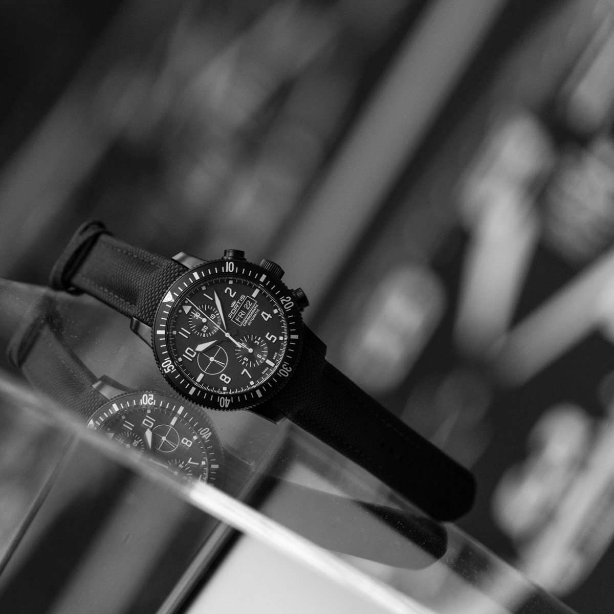 エアロマスター ミッションタイマー クロノグラフ