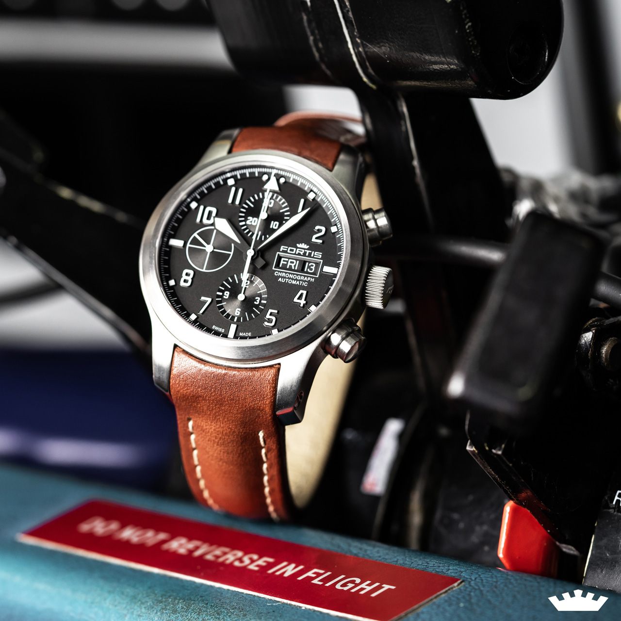 エアロマスター スチール クロノグラフ