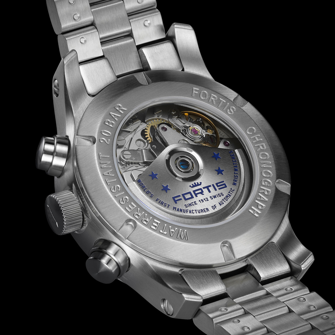 エアロマスター スチール クロノグラフ