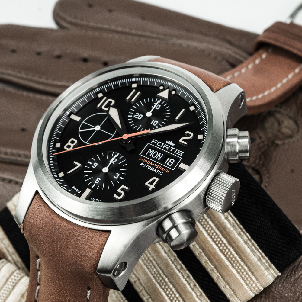 エアロマスター オールドラジウム クロノグラフ