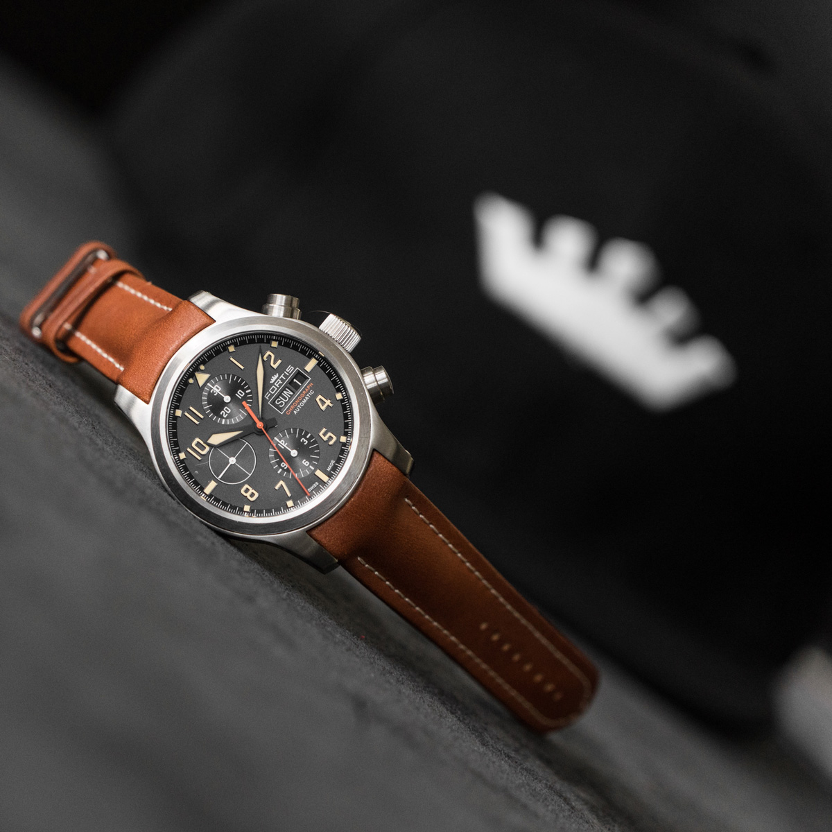 エアロマスター オールドラジウム クロノグラフ