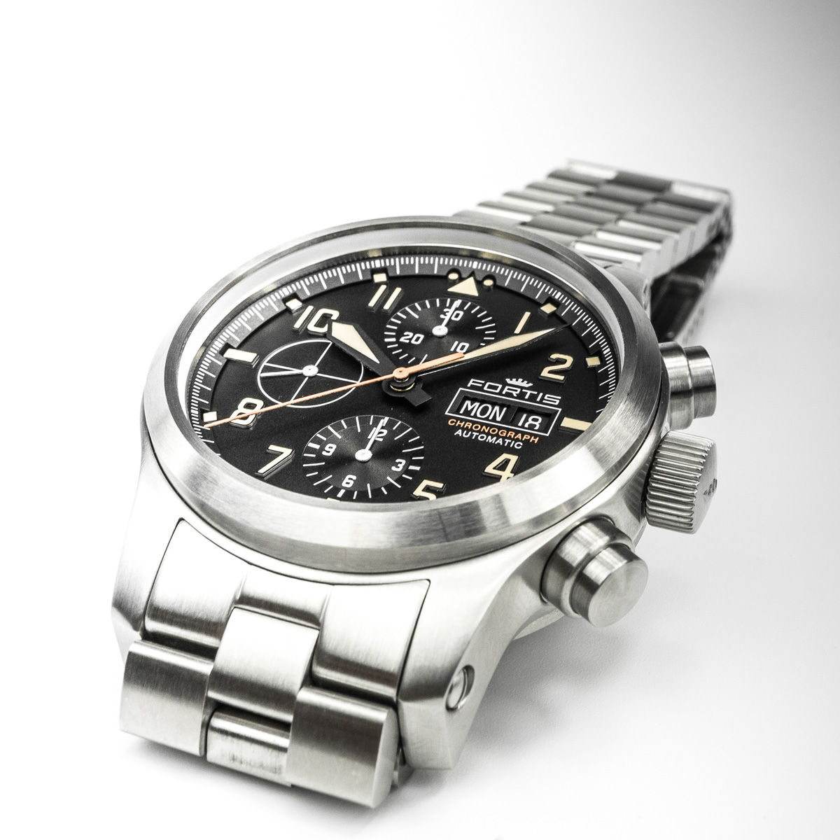 エアロマスター オールドラジウム クロノグラフ