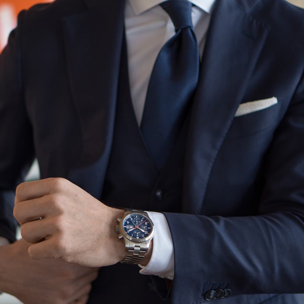 PC-7チーム エアロマスター クロノグラフ