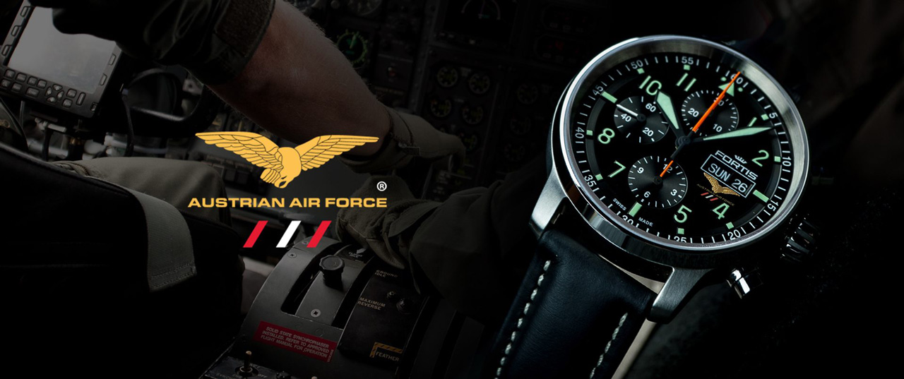 フリーガープロ クロノグラフ オーストリア空軍エディション