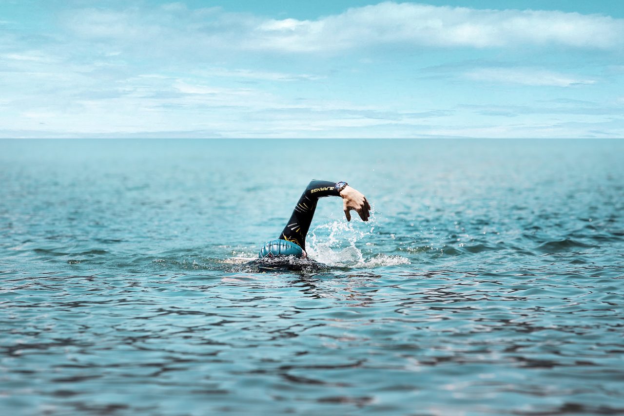 ロマノ・モンベッリ、スイマー