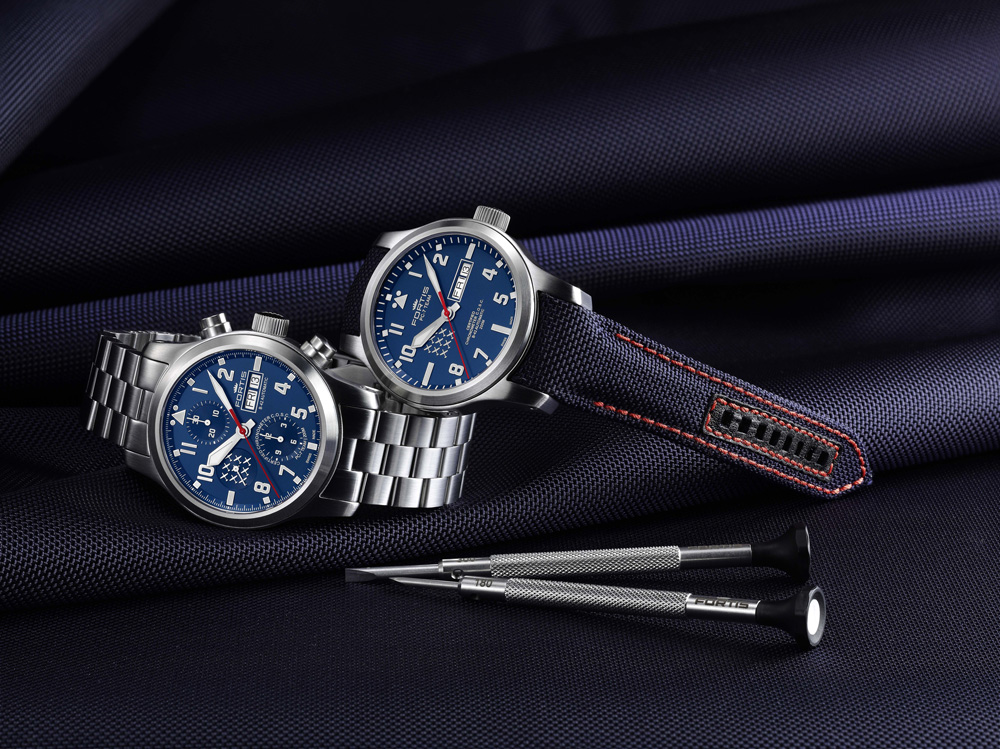 PC-7チームクロノグラフとPC-7チームデイデイト